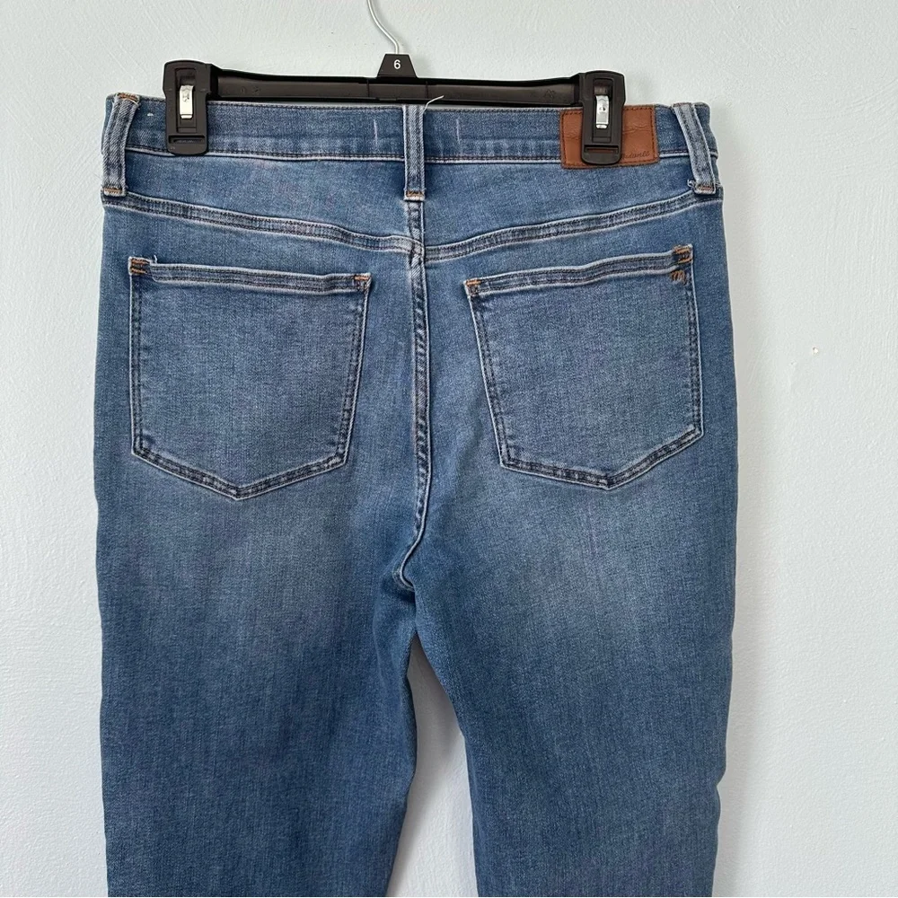 Madewell Roadtripper Skinny Jeans Size 29 Tall Medium Wash High Rise Stretch EUC